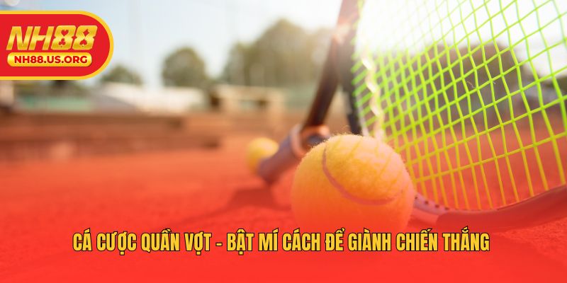 Cá Cược Quần Vợt - Bật Mí Cách Để Giành Chiến Thắng 
